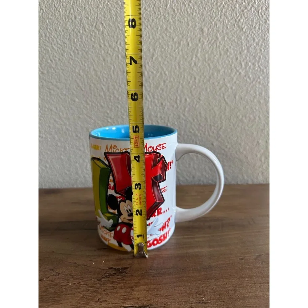Disney 2014 Mickey Mouse Donald Duck Pluto Goofy Jerry Leigh Coffee Mug 2014